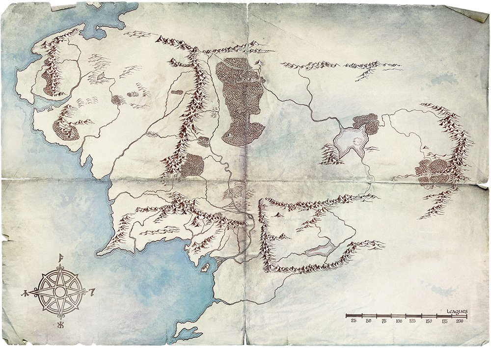 Map with all Locations of The Rings of Power : r/LOTR_on_Prime